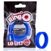 RingO Pro LG – Super-Stretchy 1.25 Inch Penis Ring Made of Body-Safe Silicone Blue > Cock Ring > Single