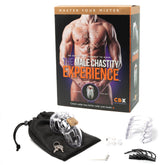 Cockcage CB-6000S Clear 3.25 Inch Medical-Grade Chastity Cage Clear Cages