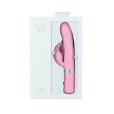 Pillow Talk Lively Pink Rabbit Dual Massager 8 Inch Clitoral Stimulator Pink VIBRATORS-RABBIT