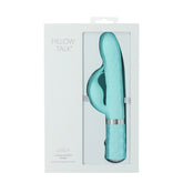 Pillow Talk Lively Teal Rabbit Vibrator Teal VIBRATORS-RABBIT