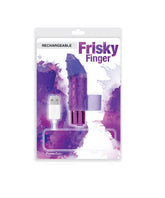 Frisky Finger Purple Vibrator for Pleasure Purple Finger Stimulator