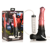 Creature Cocks Centaur Explosion (Pink/Black) – 24.5 cm Squirting Fantasy Dildo Coloured > Dildos > Fantasy