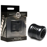 Master Series Ball Stack – Stretchy Phthalate-Free Ball Stretcher Black > Sex Toys For Men > Ball Stretchers
