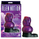 Alien Nation - Borg Fantasy 4.5 Inch Cock Sleeve Purple SLEEVES