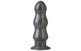 B-7 Tango 7 Inch Anal Dildo (Gun Metal) – Triple Ripple Design Anal Dildo > Anal Range > Oversized Anal Toys
