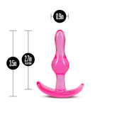B Yours Curvy Pink Anal Plug Comfortable Tapered Design Butt Plugs