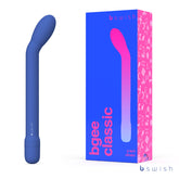 Bgee Classic Denim 7 Inch Waterproof Magic Wand Blue Vibrators - G Spot