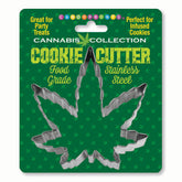 Cannabis Cookie Cutter for Baking 10 cm 420 Inspired Treats Chrome Gag Gifts & Novelties