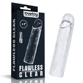 Clear Penis Extender Sleeve Plus One Inch Default Title SLEEVES