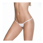Clip Y Back Thong in White for Seamless Comfort and Minimal Visibility White Panties