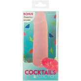 Cocktails Dildo Peach Bellini 5.5 Inch Adult Toy Peach DONGS