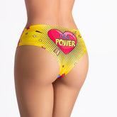 Comics Strong Girl Slip - Comfortable Lingerie S-XL Medium Panties