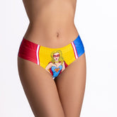 Comics Wonder Girl Slip Lingerie Size S M L XL Large Panties