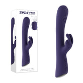 Evolved Poppin Good Time – 20 cm USB Rechargeable Rabbit Vibrator Purple > Vibrators > Ladies > Rabbit