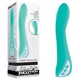 Evolved Come With Me Vibrator With Flicking Head Teal STIMULATORS