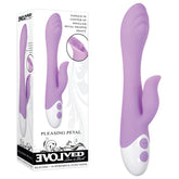 Evolved PLEASING PETAL Lilac 19.7 cm Rabbit Vibrator Purple VIBRATORS-RABBIT