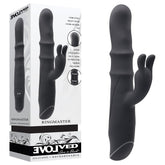 Evolved RINGMASTER 23.1cm Rabbit Vibe with 10 Speeds Black VIBRATORS-RABBIT
