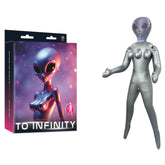 To Infinity Silver Inflatable Alien Love Doll – Inflatable Love Doll Dolls - Inflatable