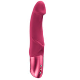 Fun Factory Mr. Boss (Raspberry) – 21 cm Curved G-Spot Vibrator Red > Vibrators > Standard Vibrators