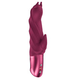 Fun Factory Darling Devil (Wine) – 20 cm Rabbit Vibrator Red > Vibrators > Ladies > Rabbit