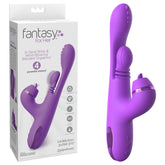 Fantasy For Her IntiMotion Pulse Pro 24 cm Swirling and Flicking Rabbit Vibrator VIBRATORS-RABBIT