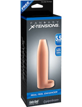 Fantasy X-Tensions Real Feel Enhancer – 5.5 Inch Erection Enhancer > Sex Toys For Men > Penis Sleeves