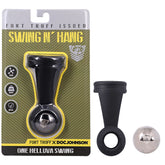 Fort Troff Swing N Hang Weighted Ball Tugger Black Ball Stretcher