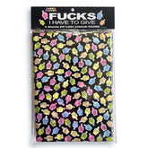 Fucks I Have To Give Tissue Paper Sheets 6 Pack Novelty Gift Wrap Default Title Party Supplies
