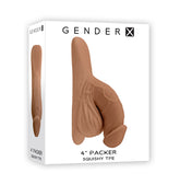 Gender X 4'' PACKER - Medium - Tan Packer Tan Packers