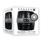 Gender X BARREL OF FUN - Stroker Black Strokers - Auto