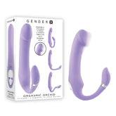 Gender X ORGASMIC ORCHID Lilac 19 cm Strap-On 7.5 Inches Purple > Realistic Dildos and Vibes > Strapless Strap Ons