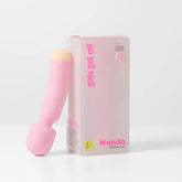 Girls Get Off Wanda Waterproof Massage Wand Pink Electric Massager