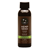 Hemp Seed Massage Lotion Naked In The Woods Tea And Ginger Scent 59 Ml Bottle Massage Oil