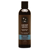 Hemp Seed Massage and Body Oil with Italian Bergamot Juniper Berries and White Wood 237 ml Default Title Massage Oil