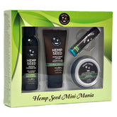 Hemp Seed Mini Mania Guavalava Lotion Kit 4 Piece Set 60ml 30ml Massage Gift Set