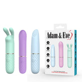 Adam & Eve Triple Pleasures Set – USB Rechargeable Vibrators Set of 3 Coloured VIBRATORS