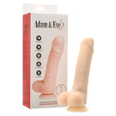 Adam & Eve The Money Shot Squirter – USB Rechargeable Dual-Density 19.8 cm Vibrating Dong Flesh DONGS Vibrating