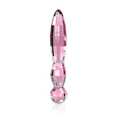 JimmyJane Dillenia Cissus Glass Massager 7.7in Long Pink > Sex Toys > Glass