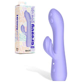 Adam & Eve Wavie – USB Rechargeable 16.5 cm Rabbit Vibrator Purple > Vibrators > Ladies > Rabbit