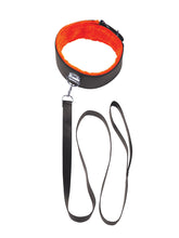 The 9's Orange Is the New Black Short Leash (Black) – Leather Leash > Bondage Gear > Collars & Leashes
