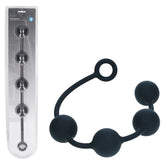 LEVELZ Round Anal Balls XL – Extra Large Silicone Anal Beads 46.5 cm Length 50 mm Diameter Black > Anal Range > Oversized Anal Toys