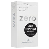 Lifestyles Zero 10 Ultra Thin Condoms for Enhanced Sensation and Natural Connection Default Title Condoms