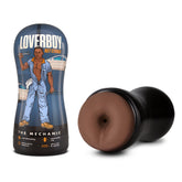 Loverboy The Mechanic Self Lubricating Stroker for Men Brown Strokers - Manual