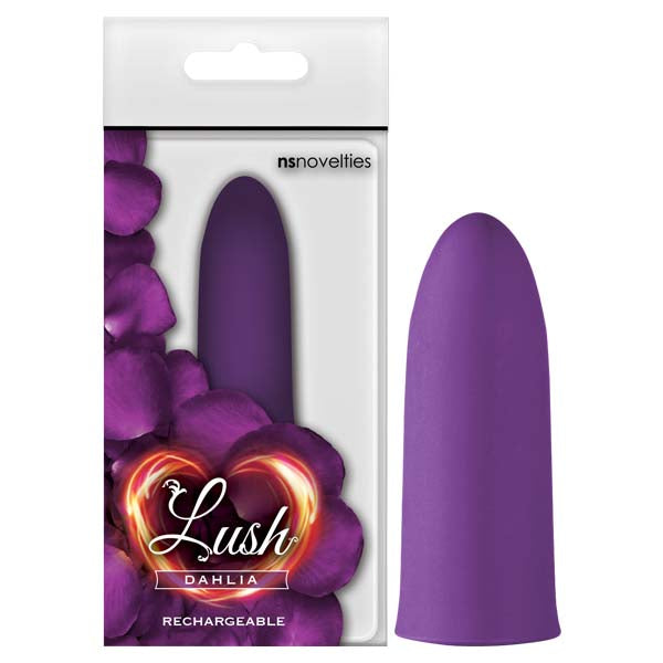 Lush Dahlia 6.1 cm USB Rechargeable Bullet Vibrator Purple BULLETS Lush Dahlia 6.1 cm USB Rechargeable Bullet Vibrator Purple BULLETS