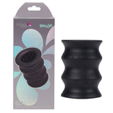 Maia ELI 10 cm Stroker Sleeve for Enhanced Pleasure and Stimulation Black Strokers - Manual