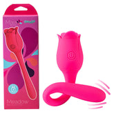 Maia MEADOW Tulip Design Vibrator 14cm Rechargeable Pink Rose Stimulators