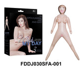 Maid My Day Doll Joyous Jasmine Flesh Inflatable Love Doll with Photorealistic Face and Three Entry Points Dolls - Inflatable