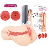 Maria Masturbator 3 Dual Layer Ultra Realistic Experience Flesh Strokers - Manual