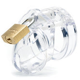 Mini Me Clear Chastity Cock Cage Kit 1.25 Inch Cock Cage Cages