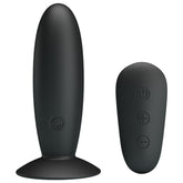 Pretty Love Mr. Play (Black) – Remote-Controlled Silicone Vibrating Anal Plug > Anal Range > Vibrating Butt Plugs